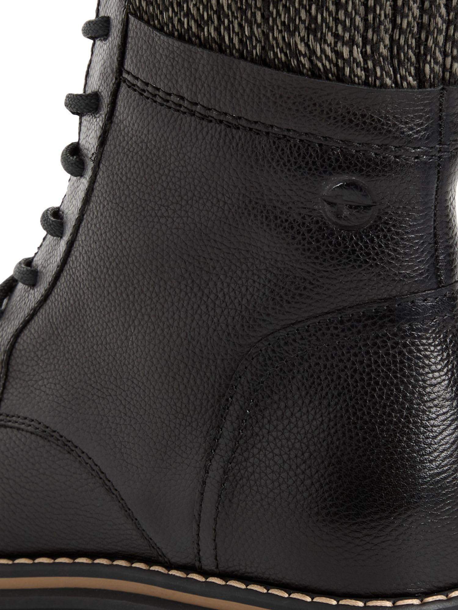 Tamaris Damen Lace Boot Flat 1-25145-45 Botas cortas al tobilloMujer
