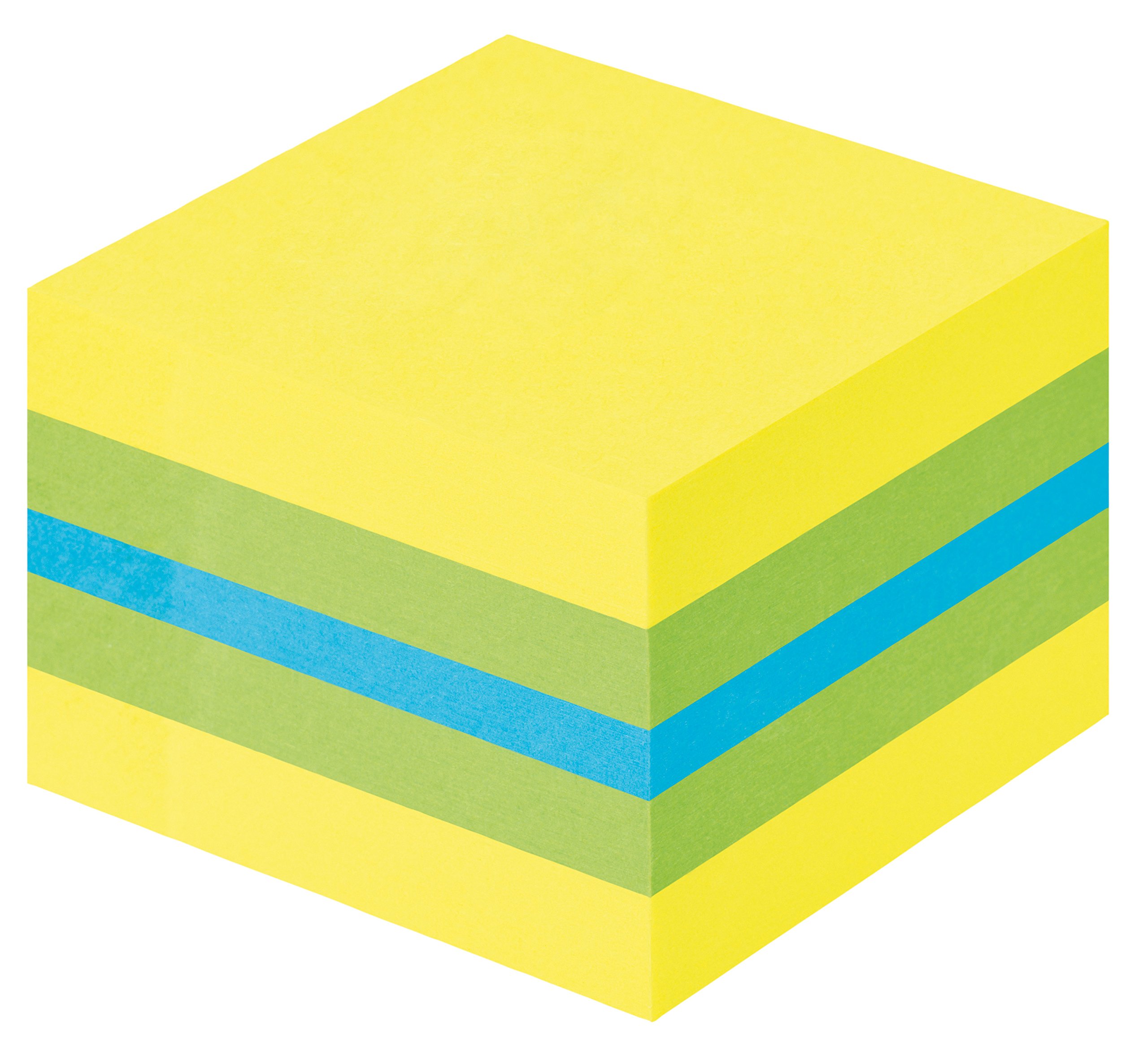 Post-it 2051-L Haftnotiz Mini Würfel, 70 g/qm, 51 x 51 mm, 400 Blatt, 45-er Pack, limone