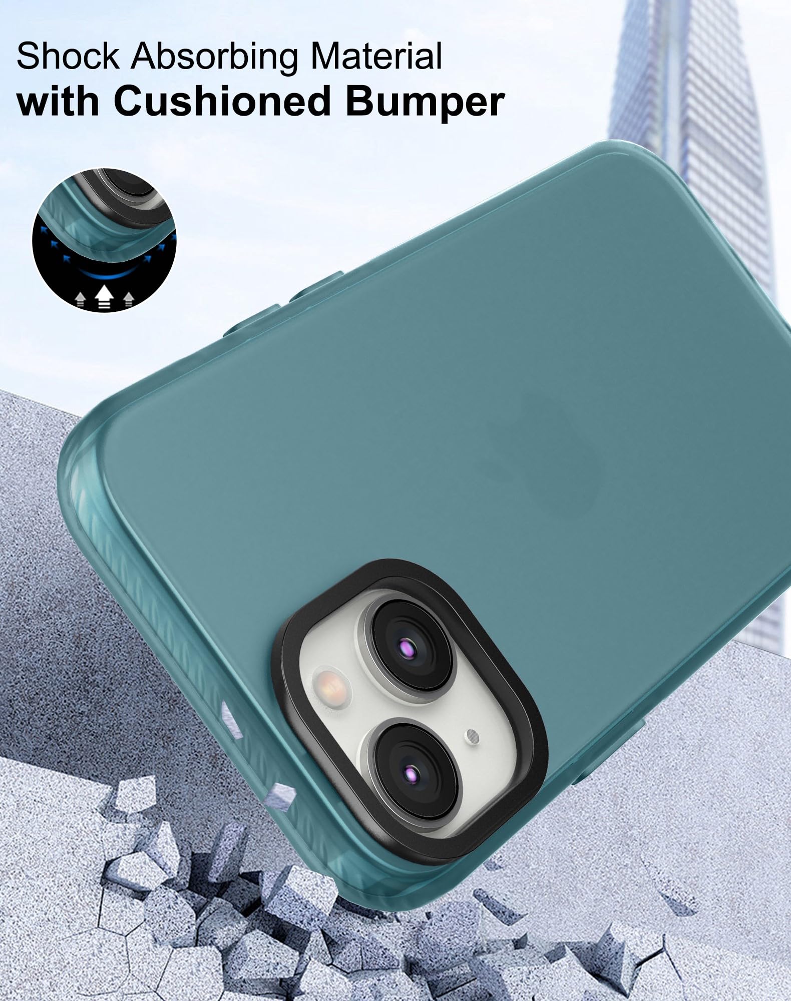 Amazon.com: Cresee Case Compatible with iPhone 15 Plus (6.7-inch) Matte  Translucent Phone Case for Men, Women, Girls, Thin Back Cover, Green : Cell  Phones & Accessories