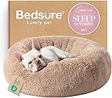 Bedsure Calming Dog Bed Medium Size Dog - Donut Washable Medium Pet Bed, 30 inches...
