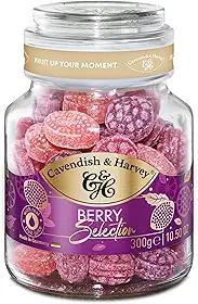 Cavendish & Harvey, Bala de Frutas Vermelhas, 300g