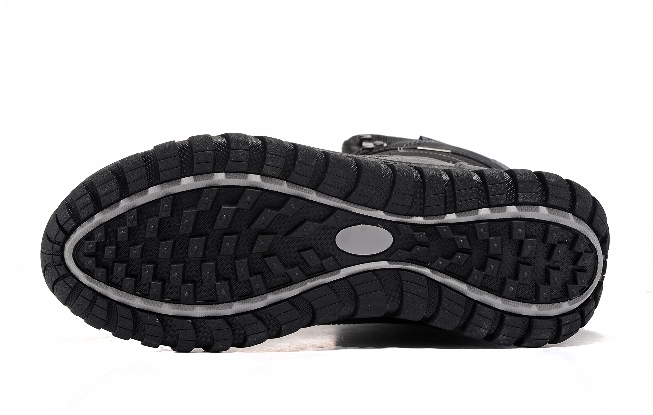 Winter-Schneestiefel für Herren, mit Fell gefütterte, warme, wasserdichte Winterstiefel