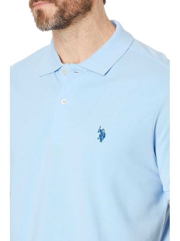 U.S. POLO ASSN. Solid Cotton Pique Polo with Small Pony