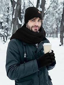 The Best Men Winter Hats and Gloves Set Skiing 7 813J4ptsEPL. AC SY289