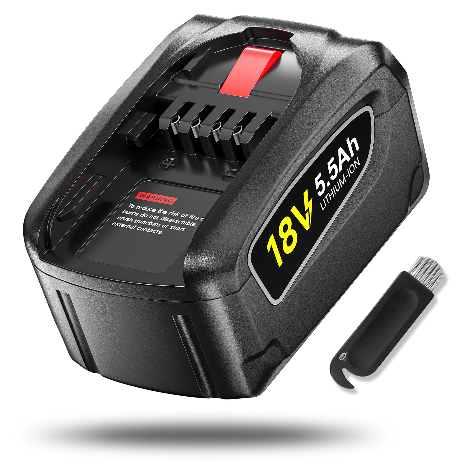 CITYORK Batería de repuesto para Bosch PBA PSB PSR, 5500 mAh, 18 V, para herramientas Green House & Garden & Gardena Gloria 18VSystem AL1880CV AL1810CV AL18815CV AL1830CV (no para Bosch Unlimited