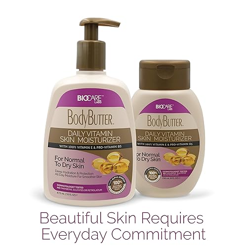 Miniatura 4 de Biocare Labs - Crema corporal hidratante con vitamina E y provitamina B5 - Penetra y renueva profundamente la piel al instante - Loción diseñada