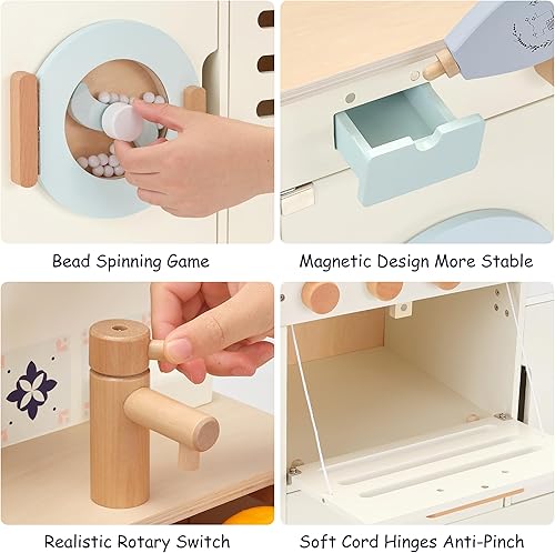 Miniatura 3 de Cocina de juego de madera