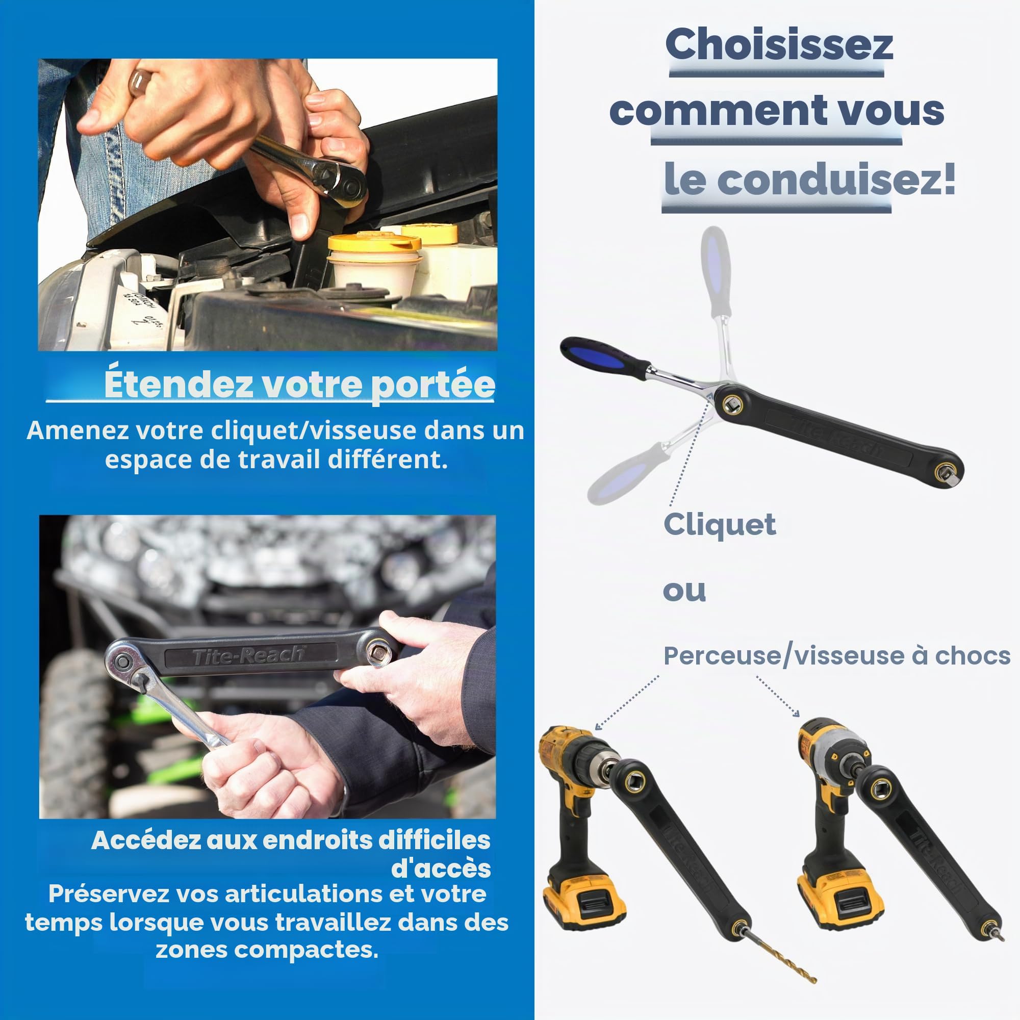 TR Tools 3/8 Do-it-Yourself Tite-Reach Extention Wrench Model: by