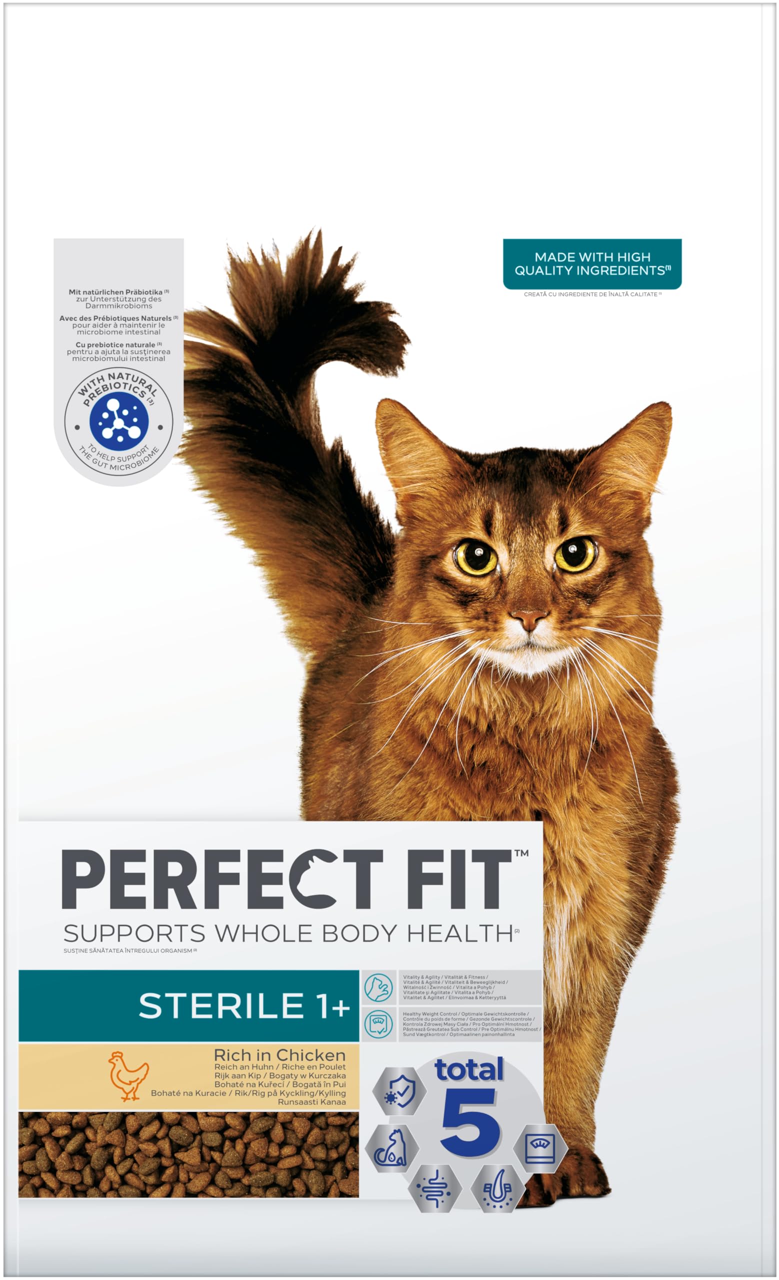 PERFECT FIT Sterile Adult Trockenfutter für Katzen 7 kg Huhn