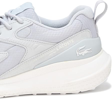 Lacoste Men's L003 Evo Sneaker, Lt Gry/Wht, 12