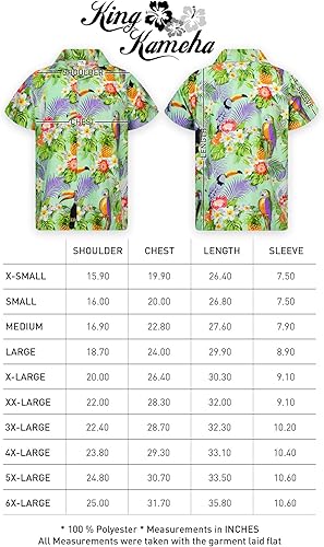 Vista 7 de Camisa hawaiana para hombre, casual, con botones, manga corta, unisex, flores, para fiesta en la playa, con flamenco y flores