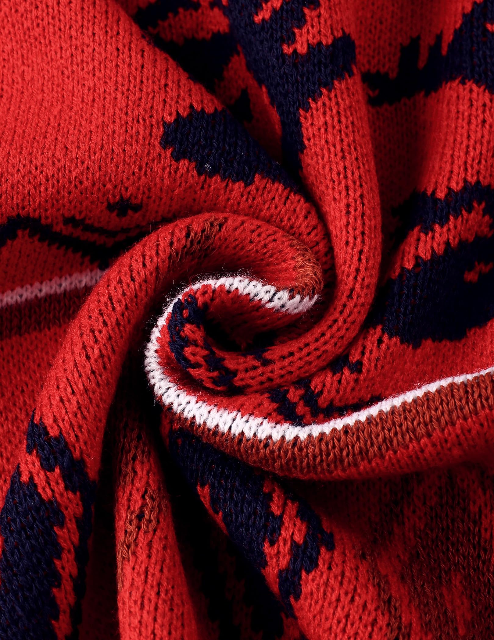 COOFANDY Cardigan natalizio da uomo brutto maglione natalizio renna fiocco di neve collo scialle maglione lavorato a maglia