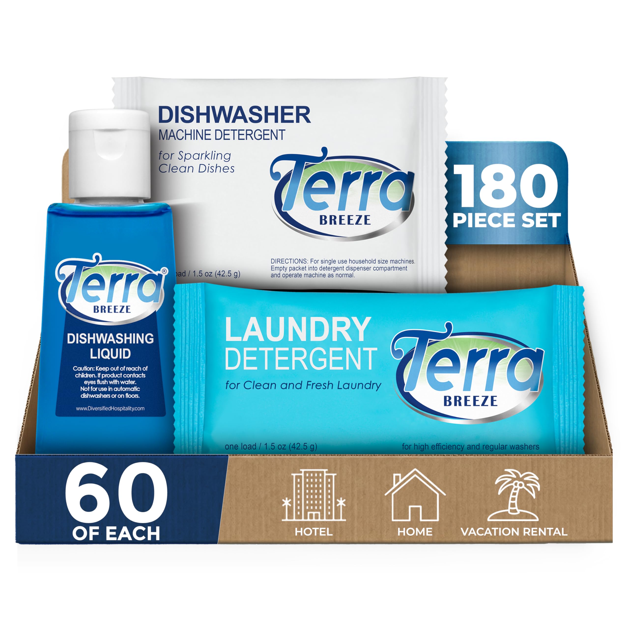 Amazon.com: Travel Laundry Detergent & Dish Soap | Terra Breeze 1