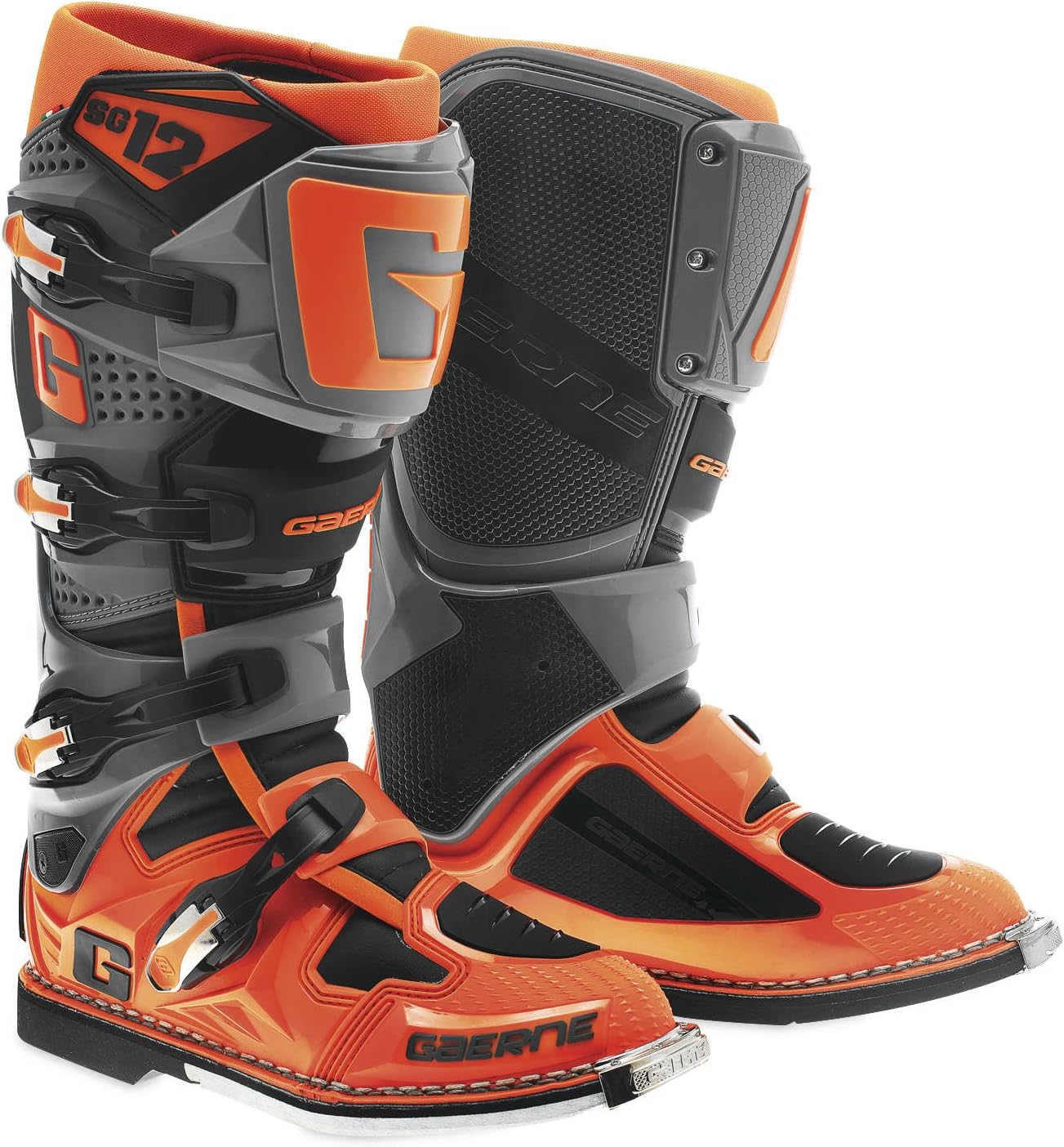 Gaerne SG12 Mens Orange/Black Motocross Boots - 7