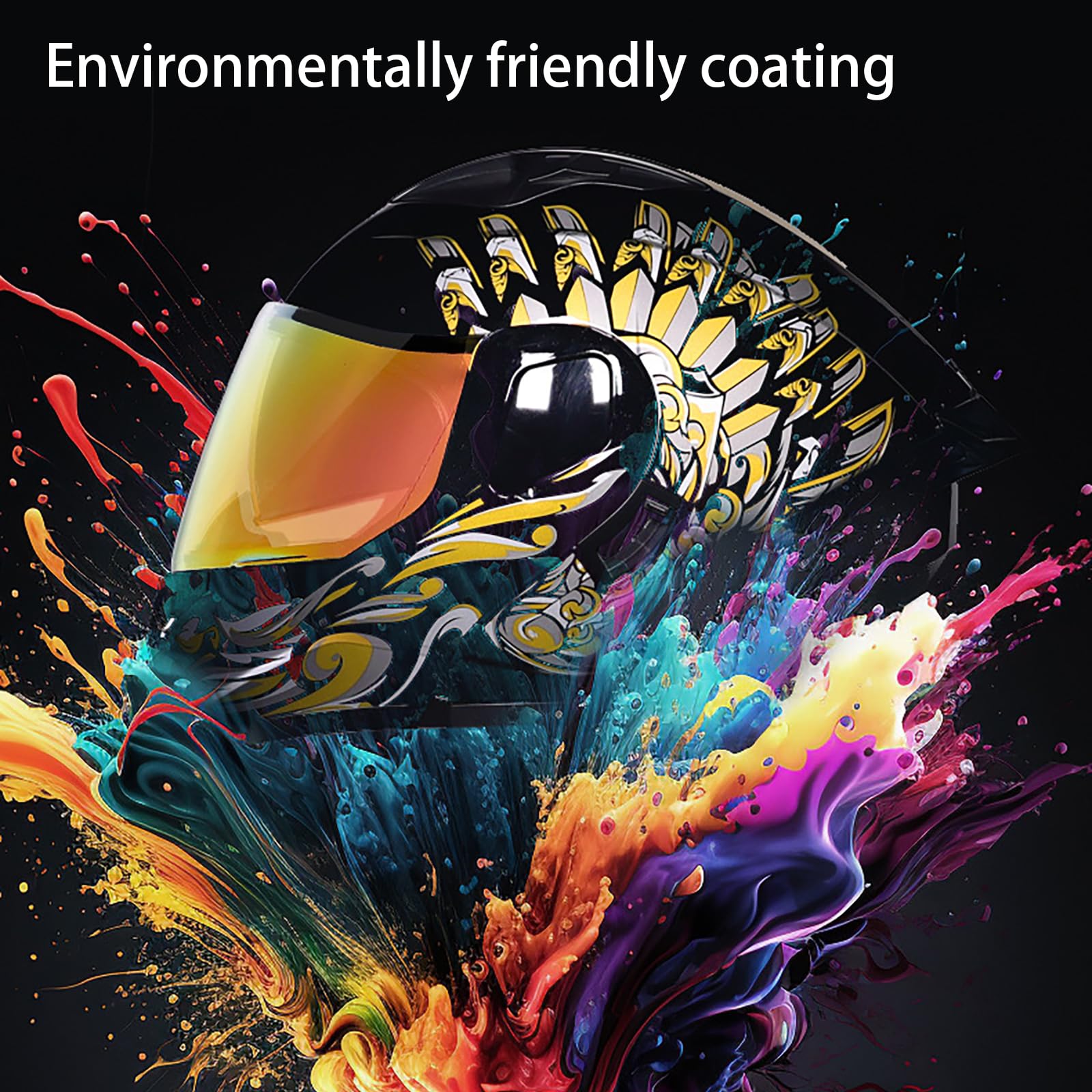 Kask Motocyklowy Z Pełną Twarzą Do Jazdy Terenowej Wyścigów Ulicznych MTB Zjazdów Enduro ATV BMX Cross Bike Crash Dla Dorosłych Mężczyzn Kobiet Motorowerów Zatwierdzony Przez DOT
