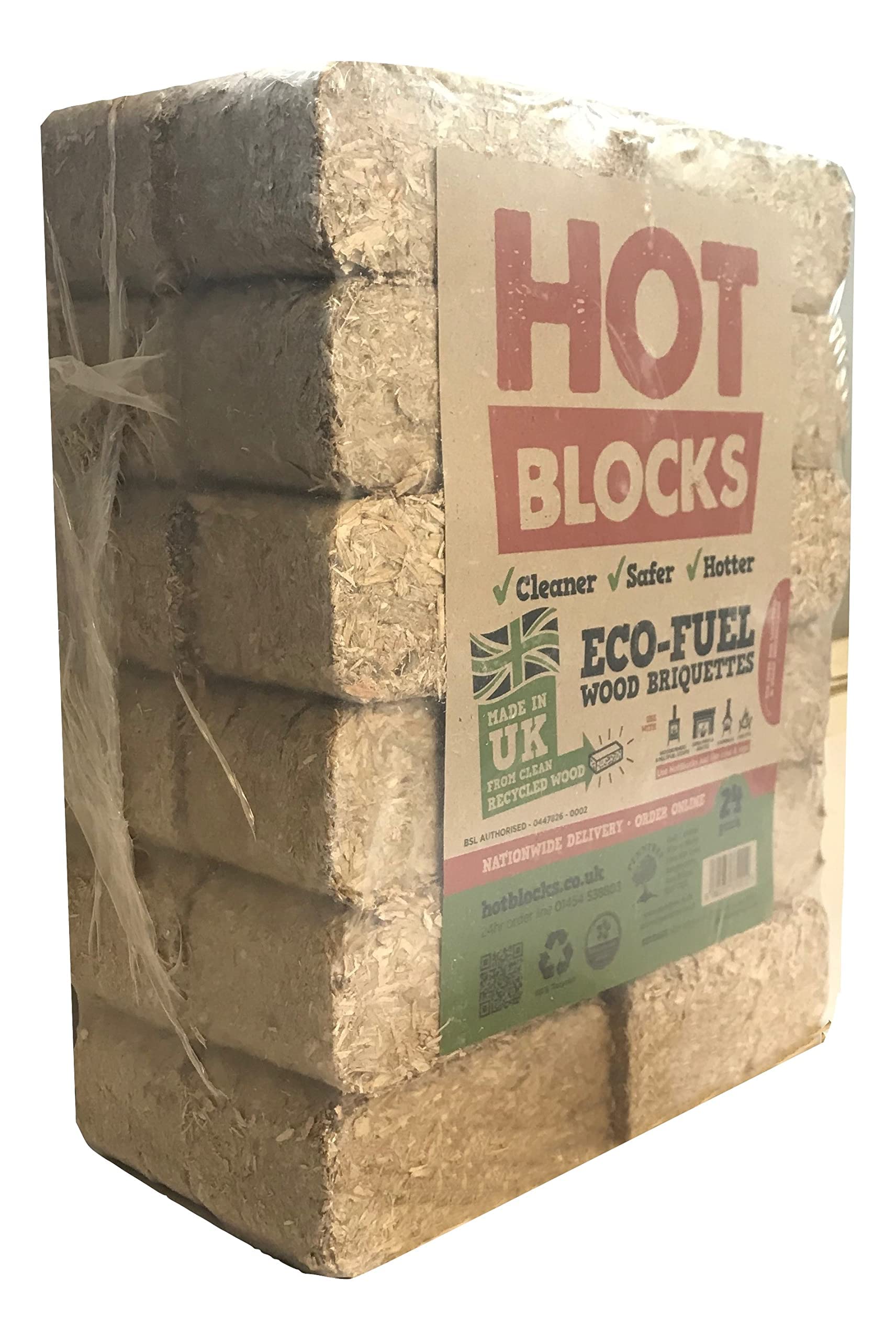 Drevené brikety Rekord – paleta 2000 kg