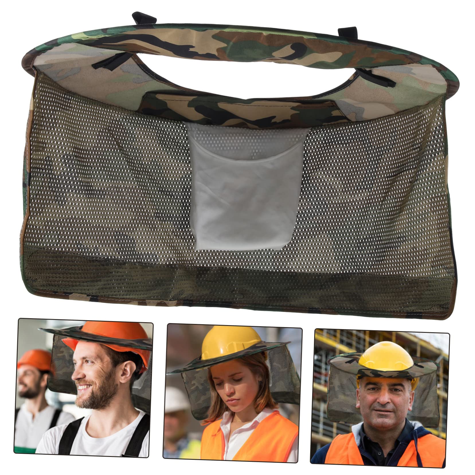 3 Pezzi Riflettente Copertura Del Cappello Cappello Duro Visiera Cappello Duro Ombra Copertura Maglia Protezione Da Sole Protezione Costruzione Protezione Del Collo Protezione Del
