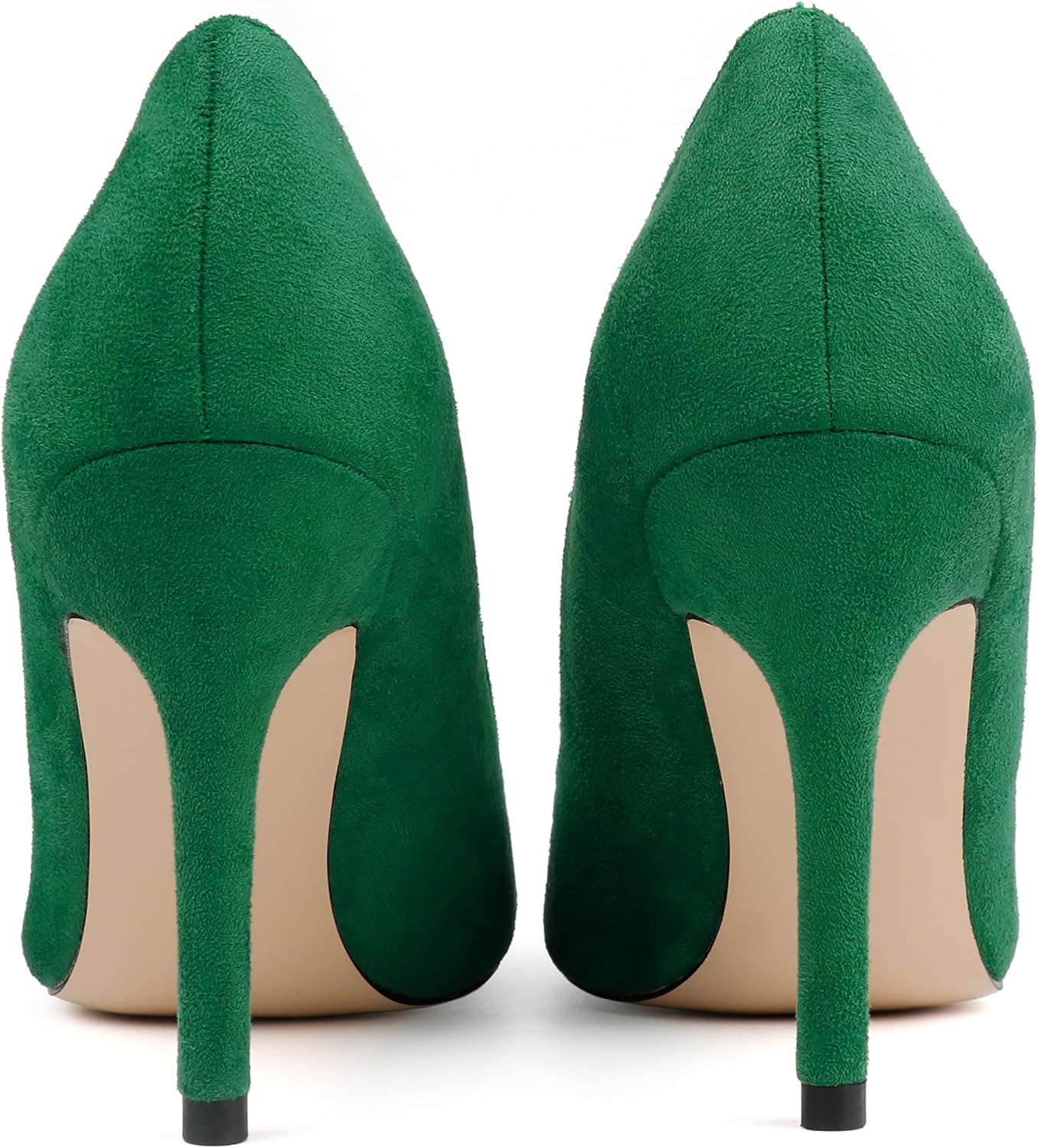 JOY IN LOVE Women's Pump Shoes 3.5" High Heels Pointy Toe Stiletto Pumps - Image 6