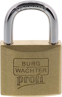 Burg Wächter 116 40 Brass Padlock 40 mm