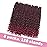 Goddess Box Braids Crochet Hair With Curly Ends 22 Inch Bohomian Box Braids Crochet Braids 8 Packs 3X Crochet Braids Synthetic Braiding Hair Extension for Black Women (22 Inch (Pack of 8), T1B BUG)