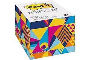 3M Post-it Cube: A Kaleidoscope of Brilliance for Your Desk
