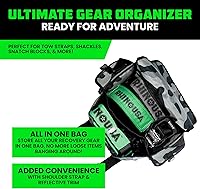 Vista 6 de Rhino USA - Bolsa de almacenamiento para equipo de recuperación (CAMO) - Bolso de kit de recuperación definitivo para la organización en tu vehículo