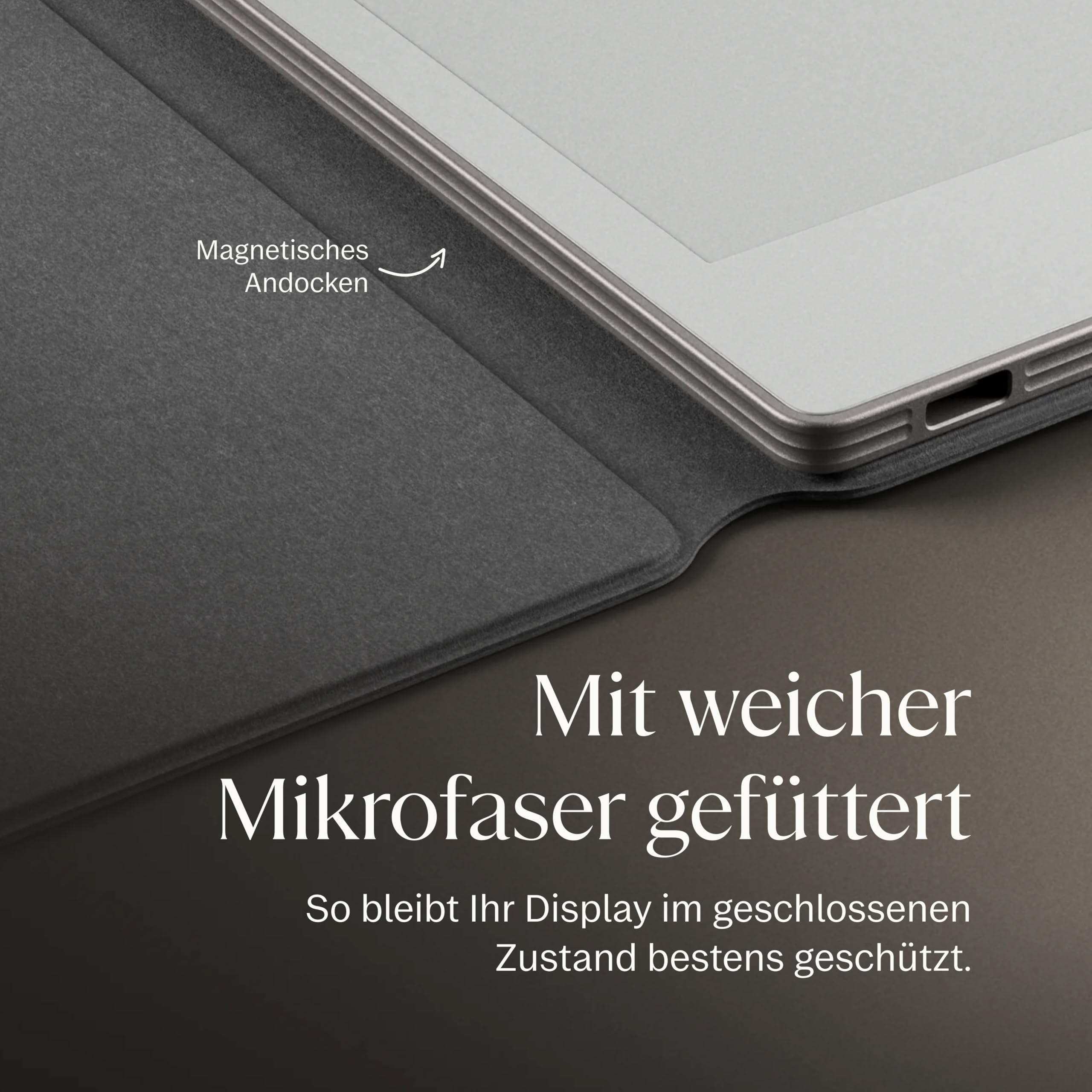 reMarkable Paper Pro Book Folio – Kobalt | Mosaikgewebe Book Folio für dein 11,8-Zoll reMarkable Paper Pro Tablet, leichtes Tablet-Schutzcase