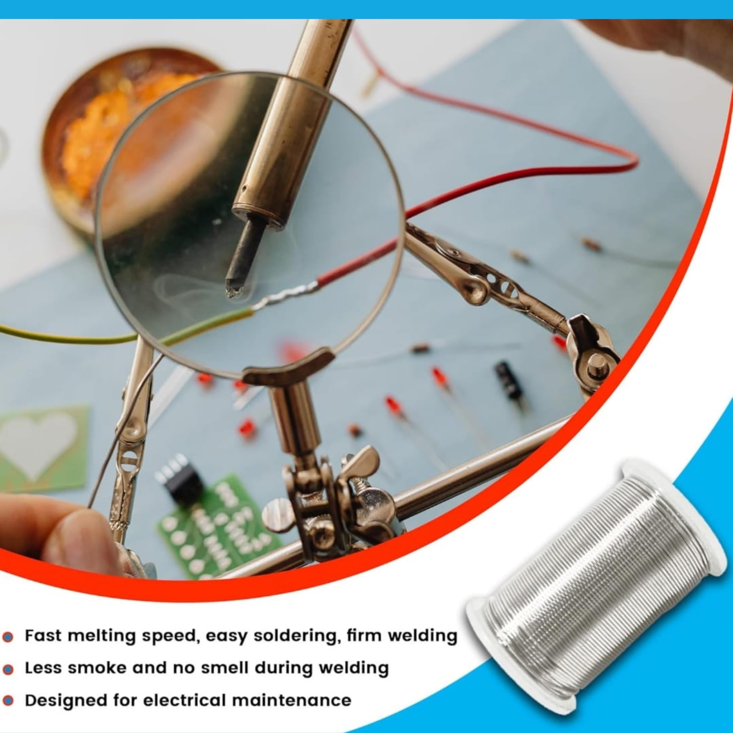 Vtronix 60/40 Solder Wire - Repair & DIY -3