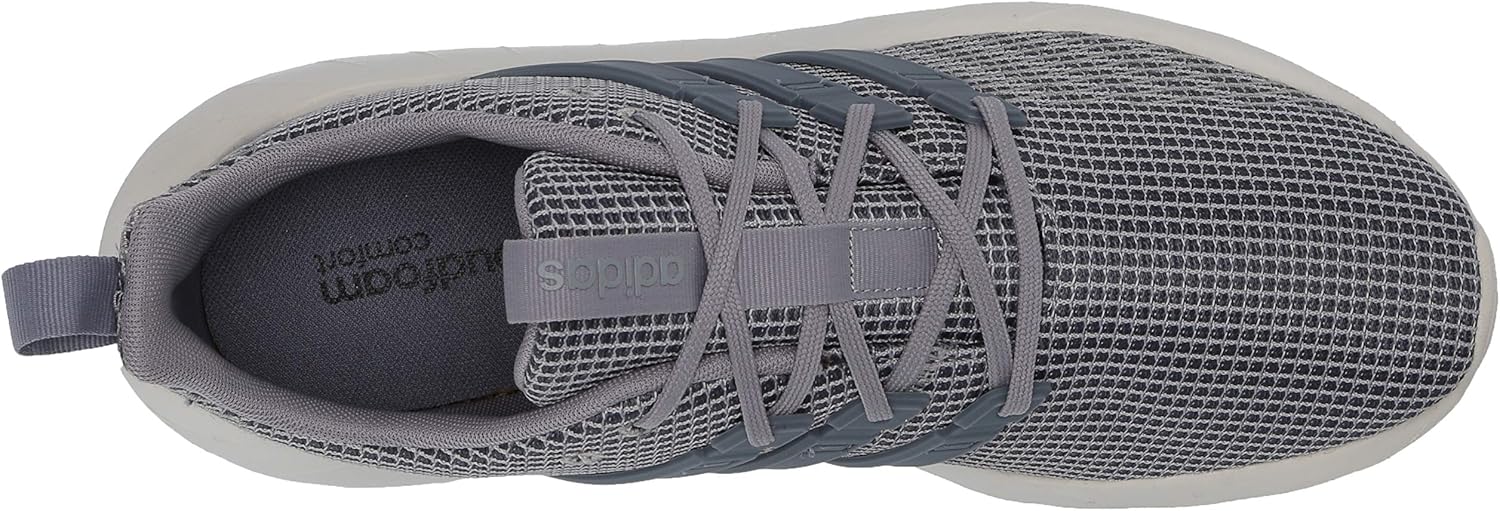 adidas mens Questar Flow Sneaker, Grey/Grey/White, 10.5 US