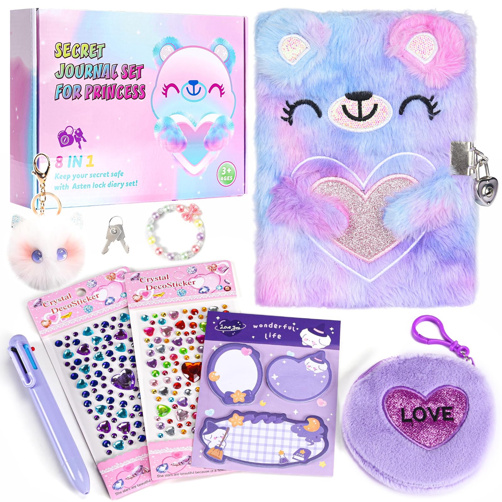 Amazon.com: Diary for Girls Age 8-12, Girls Journal with