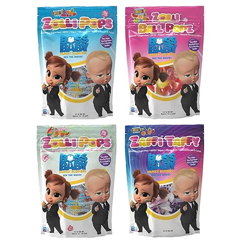 Vista 11 de Zollipops Clean Teeth - Paletas anticaries sin azúcar, con xilitol para una sonrisa saludable, ideal para niños diabéticos y dieta ceto, sabor