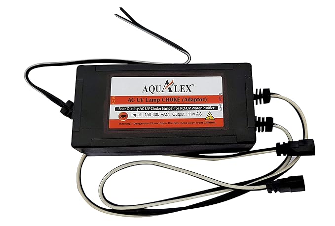 Aqualex, Pokar RO, UV Lamp AC Choke AC Power (Input: 150-300 AC- Output: 11w AC),Suitable for RO-UV Water Purifier