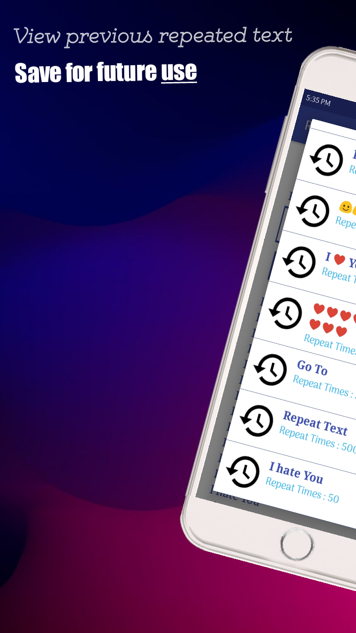 Free Text Repeater - repeat text and emojis - App on Amazon Appstore