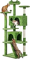 Vista 31 de Yaheetech Árbol para gatos de varios niveles para gatos grandes, con cómodos condominios para gatos