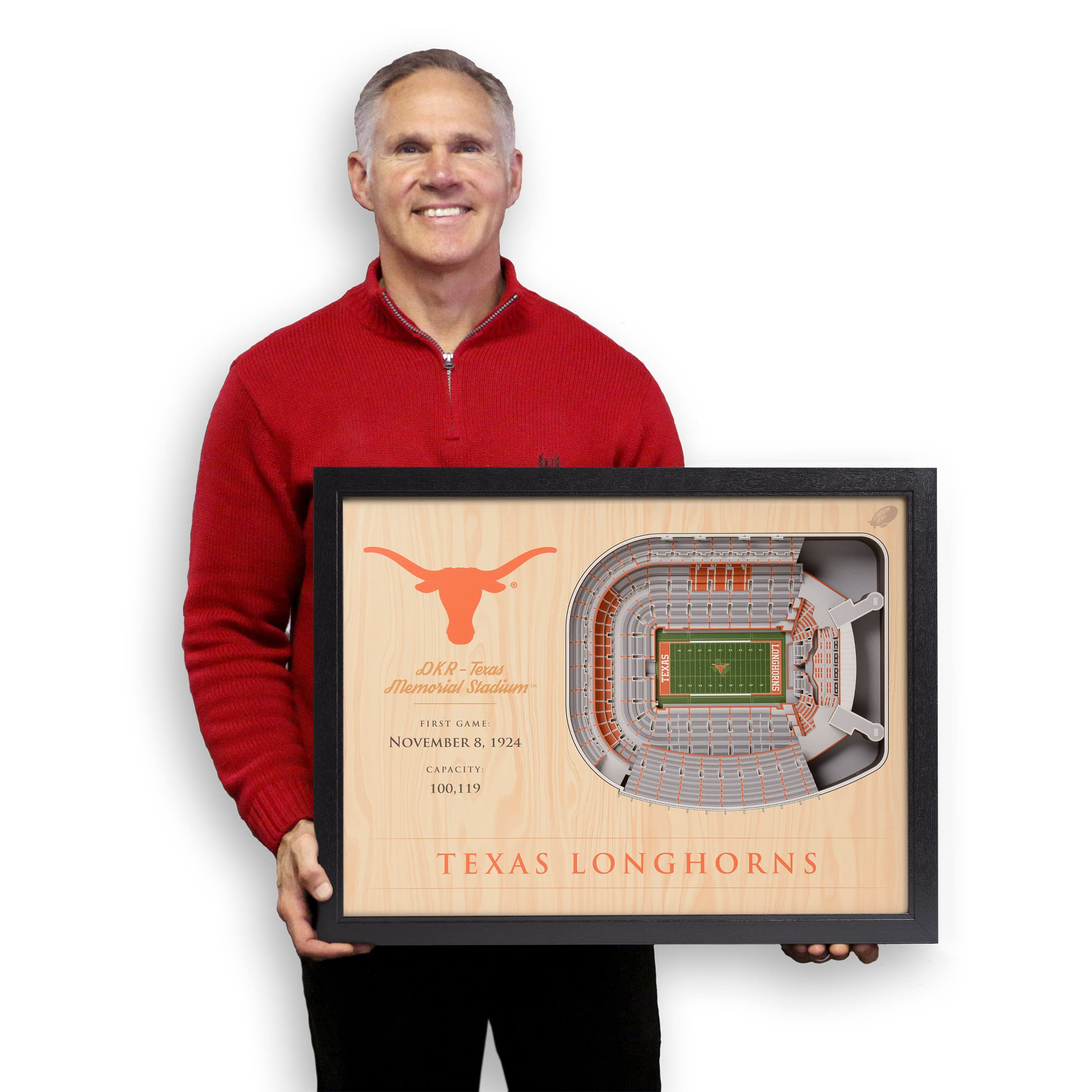 YouTheFan NCAA Wandschmuck für Herren, Unisex, Erwachsene, Damen, 25-lagig