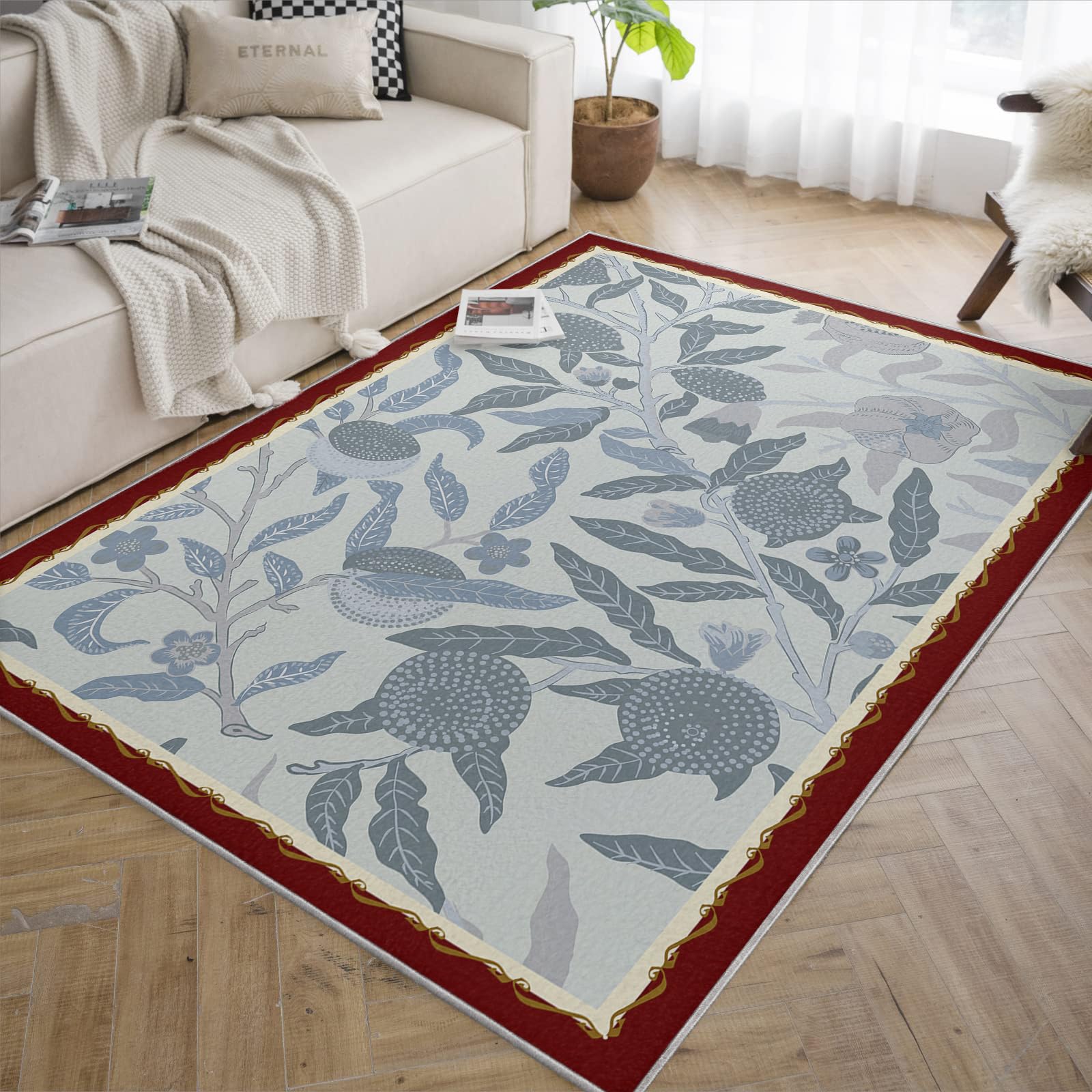 Tapis lavable et antidérapant 160x230cm pour sol de cuisine