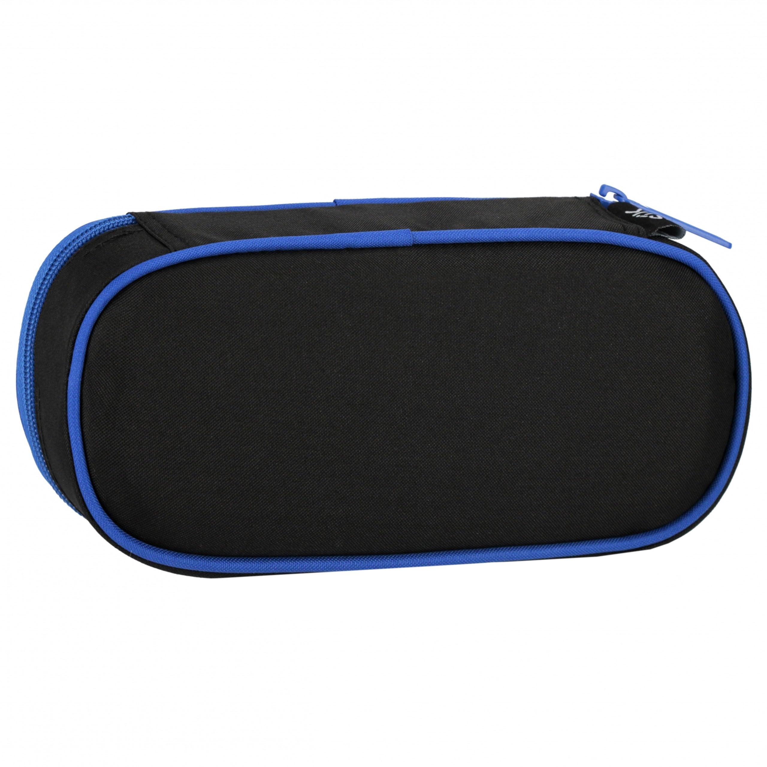 sarcia.eu Pencil case Gaming School, Boys' Gamer Pouch, gamingpad, Black-Blue 5x22x10cm (Gamer Compartmental) - Image 3