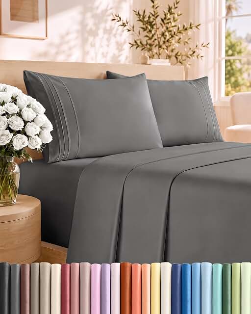 Dark Grey Sheet Set image