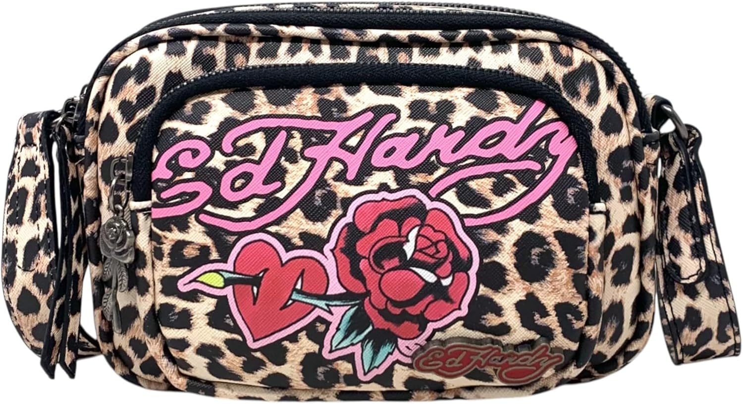 ED HARDY Women's Camera Crossbody Bag