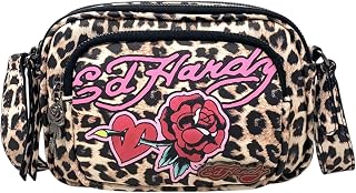 Ed Hardy - Brandclub - Ed Hardy Unisex Tiger On Checkerboard Nylon