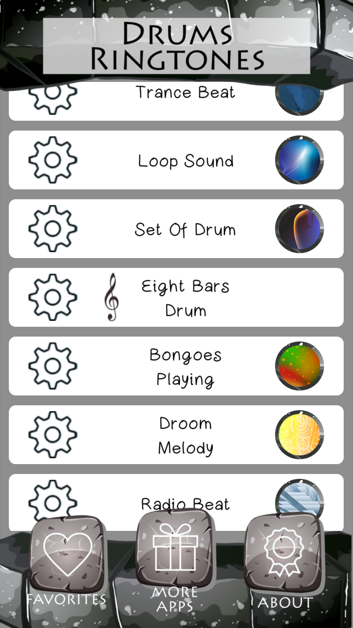 Drums Ringtones App on Amazon Appstore