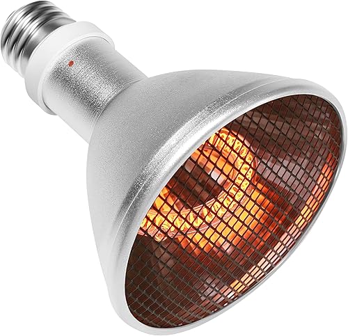 Proyector de calor profundo Reptil 130W infrarrojo reptil lámpara calor bombillas reptil luz