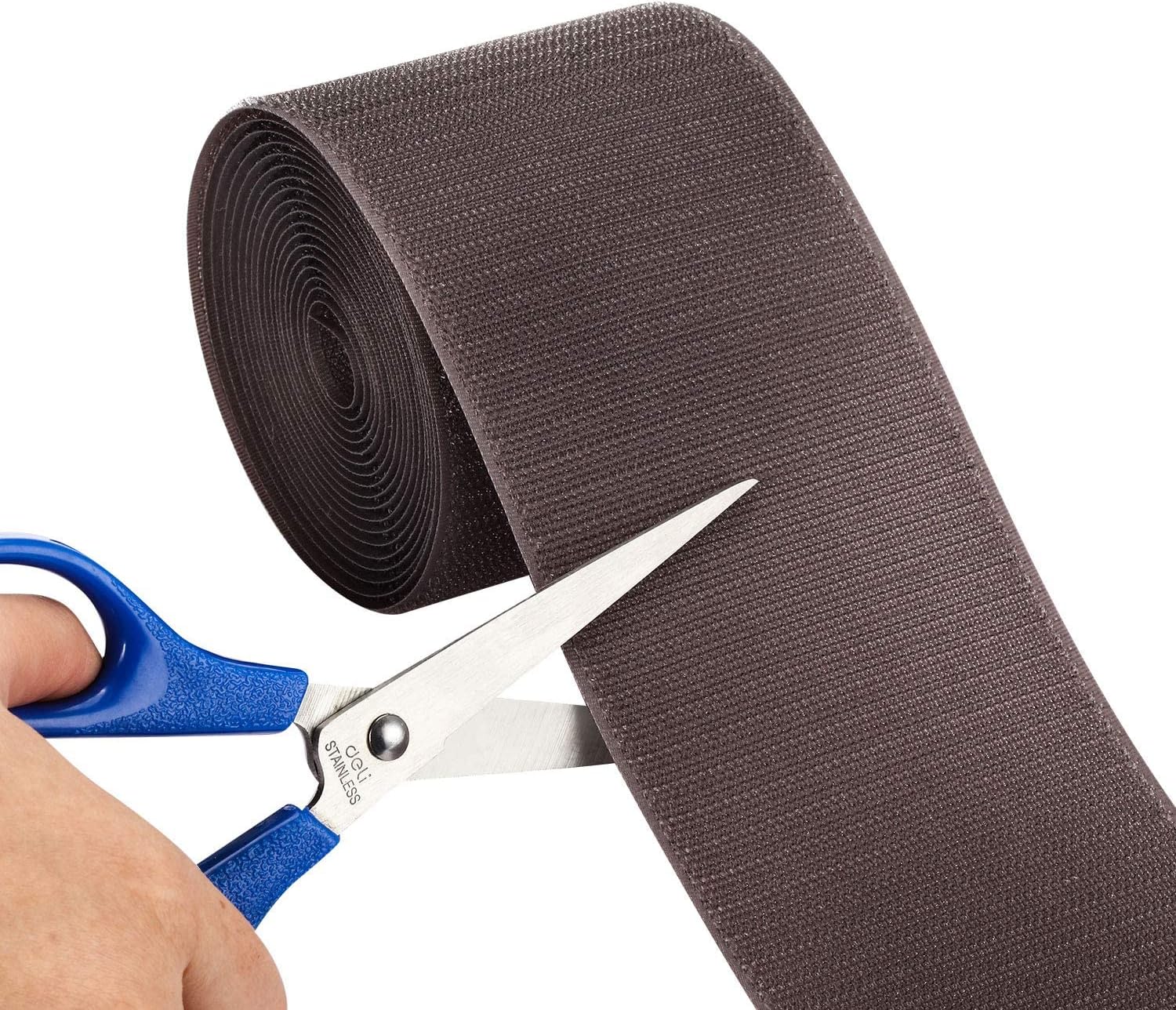 Cable Floor Strip Cord Cover Grip Floor Cable Protector Carpet Cable Management, Hold Cords in Place, Keep Cables Organized,Protect Cords and Prevent a Trip Hazard,3 Inch x 10 Feet(20 Feet, Dark Gray)