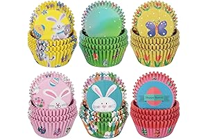 Patelai 600 Pcs Easter Mini Cupcake Liners - Your Key to Flourishing Festive Feasts