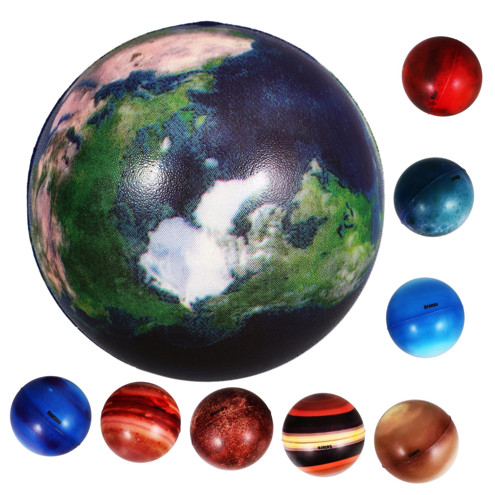 Toddmomy 9Pcs Hand Sensory Bouncy Balls Decorative Balls for Party Favors and Goody Bag Fillers Engaging Soft for Indoor and Outdoor Play