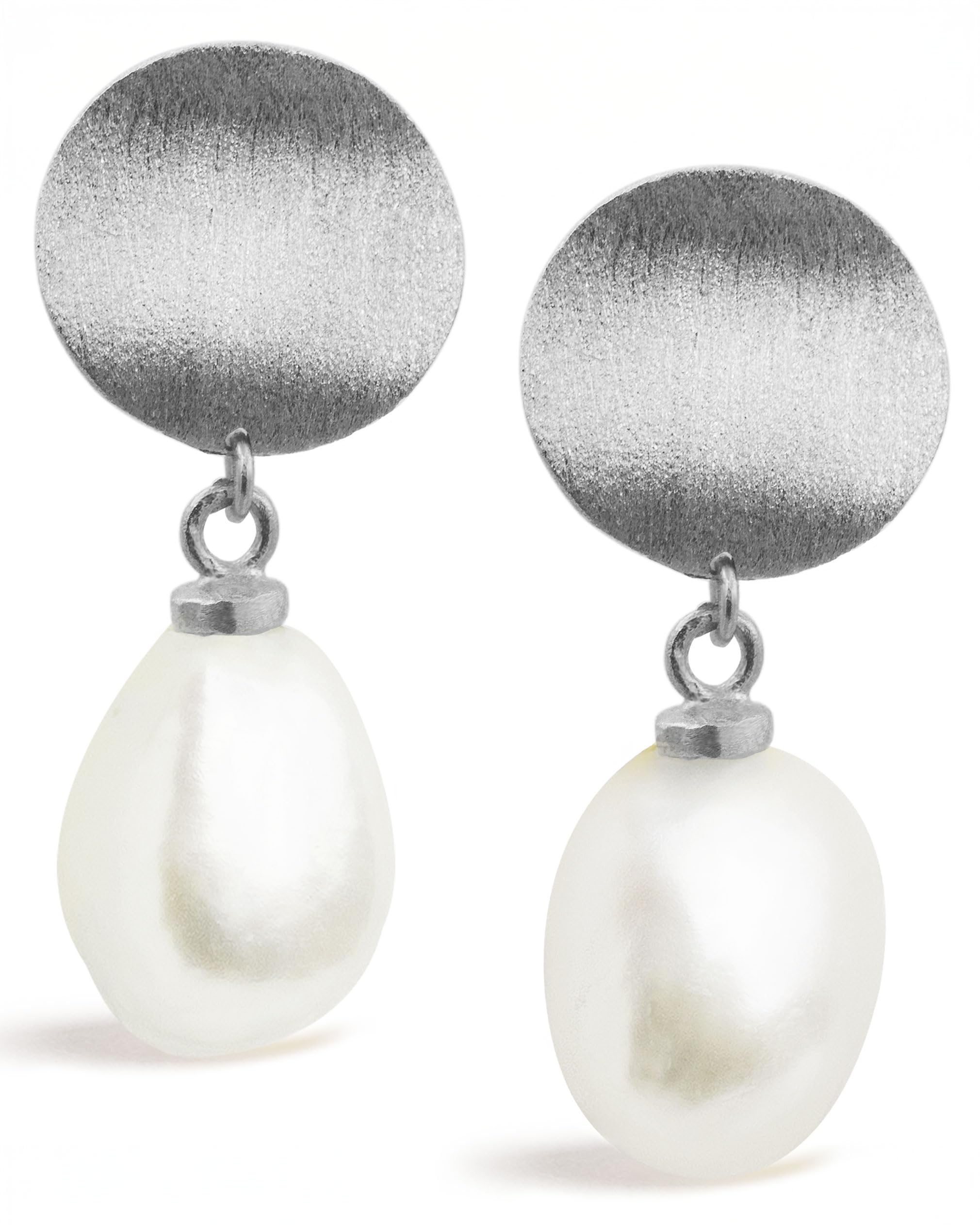 Orecchini da donna con Perle Coltivate d'acqua dolce, Perle Barocche e Keshi di SECRET & YOU - Argento 925 placcato con oro 18 K o rodio.