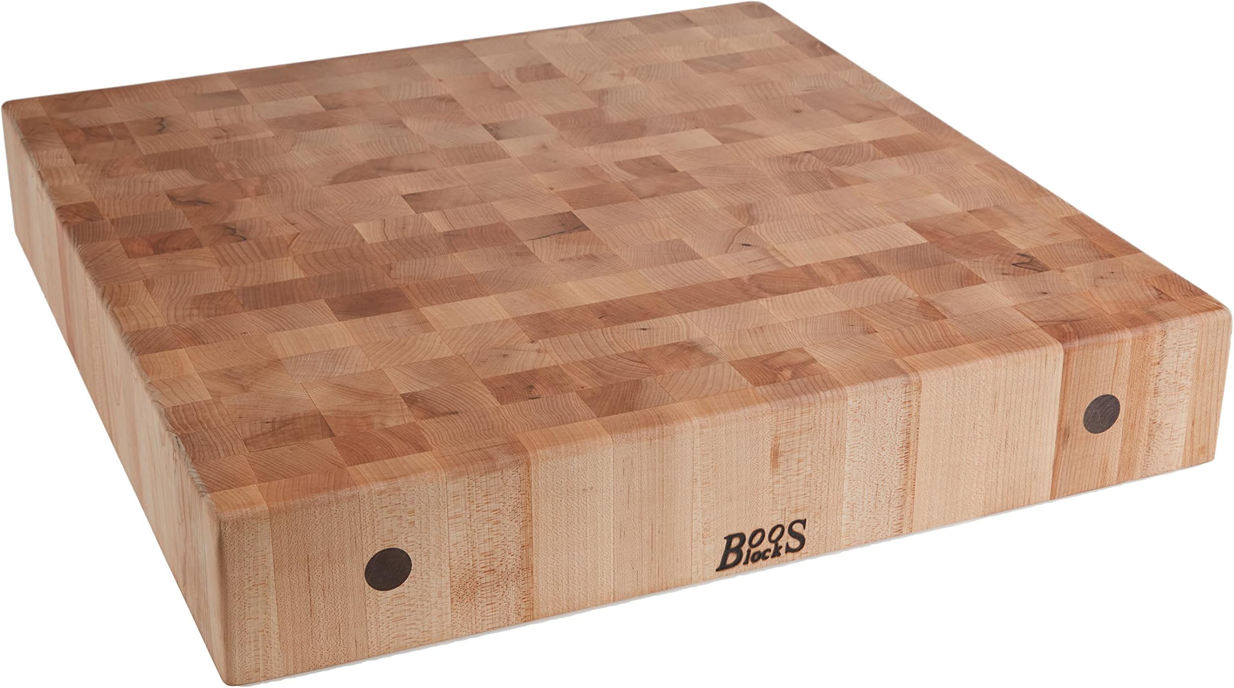 24-Inch Square Maple Chopping Block