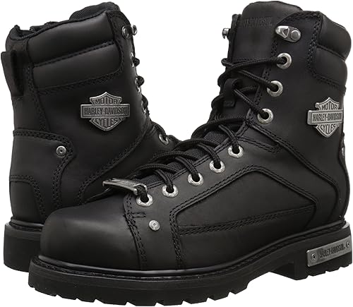 Miniatura 7 de HARLEY-DAVIDSON FOOTWEAR Abercorn-M para hombre, Negro, D(M) US