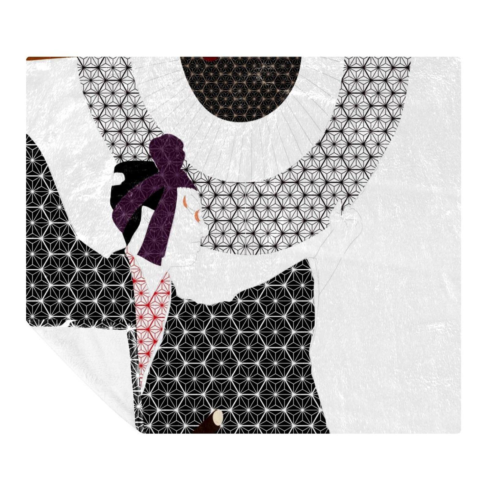 Kimono japonais Holda - Plaid microfibre confortable pour adulte et enfant