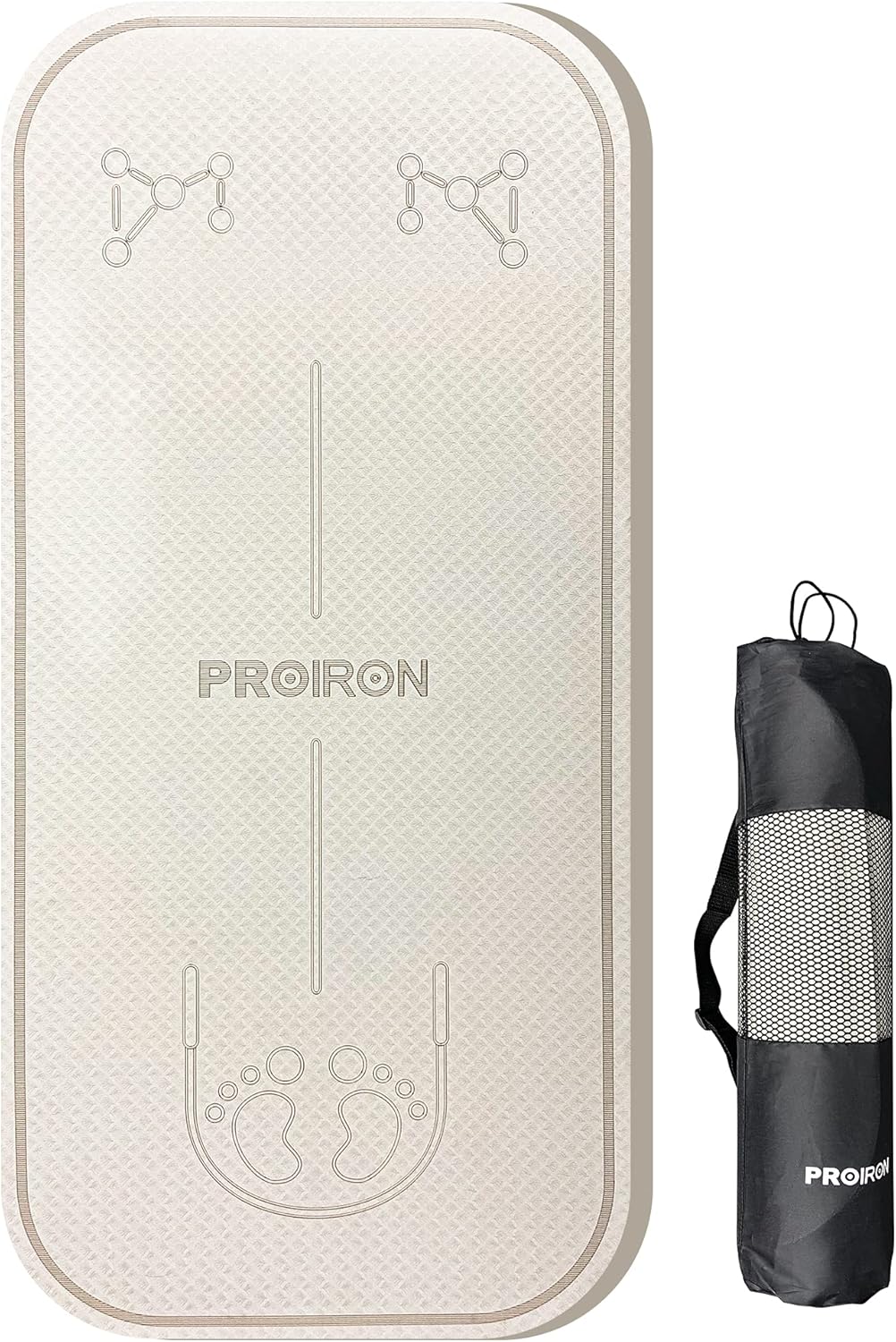 PROIRON Skipping Yoga Mat 1350 * 640mm Training Fitness Mat TPE Mat for